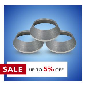 Buy cheap Silver Color 20mm Trim Cap J Type Acrylic Plastic Trim Cap from wholesalers