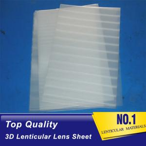 Buy cheap Wholesale 3d lenticular plastic sheets 75 lpi lenticular blank PET material from factory Bolivia from wholesalers