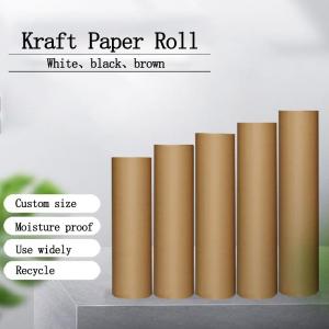 Buy cheap Uncoated Brown Jumbo Small 80g Kraft Parcel Wrap Eco Wrapping from wholesalers