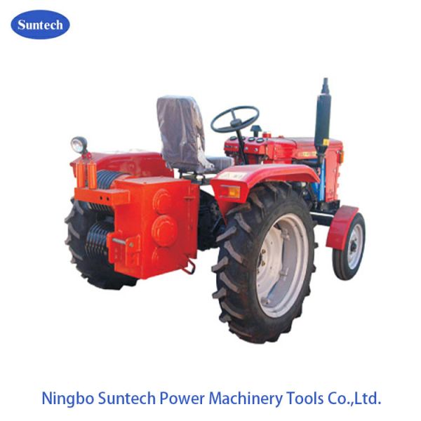 Quality Petrol Engine Powered Cable Winch Puller 5 Ton For Conductor Taking Up / Stringing for sale