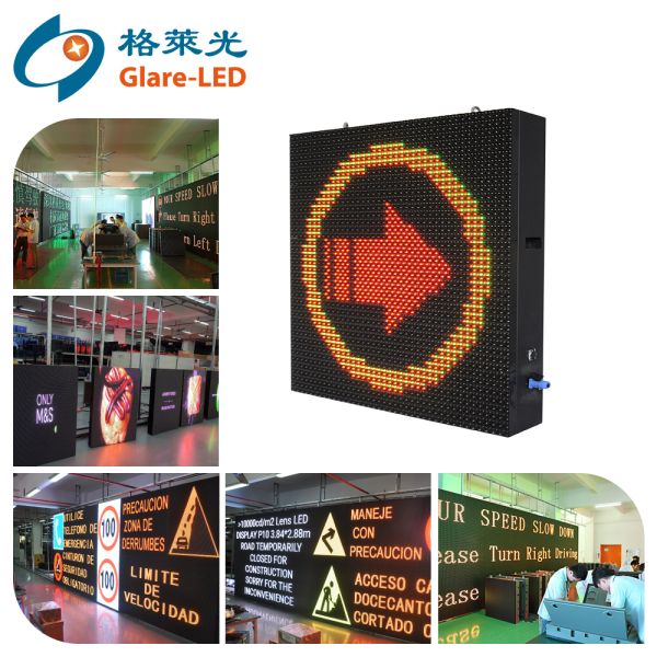 Quality 1R1G1B Pixel Composition Led Traffic Message Sign Display Screen with Ultra Brightness for sale