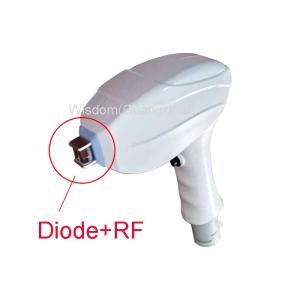 Buy cheap Diode+RF Diode Laser Hair Removal Face Lifting Treatment Handpiece from wholesalers