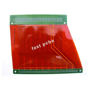 Buy cheap Red PI, 0.15MM 1 Layer FPC Flexible PCB Assembly With UL Certification from wholesalers