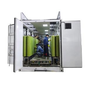 Buy cheap Skid Mounted Container Disc Tubular 2 Stage DTRO Reverse Osmosis System product