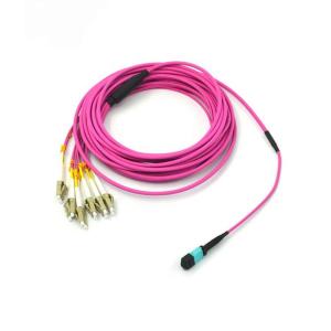 Buy cheap MPO MTP 40G QSFP+ TO 4X10G SFP+ Fiber Optic Harness from wholesalers