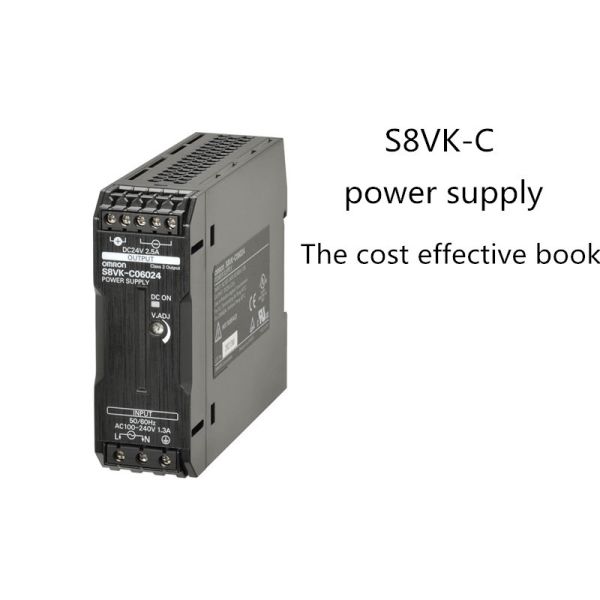 Quality Book Type Power Supply Omron Lite 60W 24VDC 2.5A DIN Rail Mounting S8VK-C06024 for sale