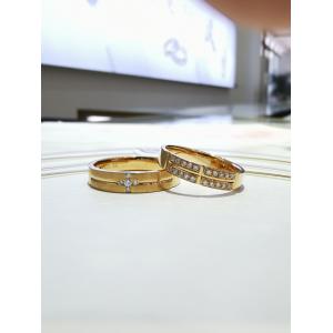 Buy cheap Polished Innerwall Personalized Couple Rings from wholesalers