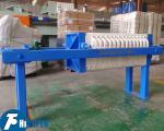 Buy cheap 3m2 Small Jack Screw Manual Compress Industrial Filter Press Equipment Used In Smelt Field from wholesalers