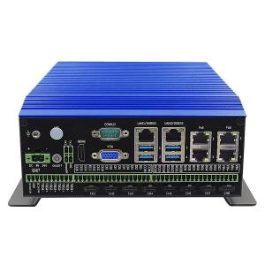 Industrial Mini PC with Intel 6th and 8th Gen CPU 4* POE and Visual Inspection