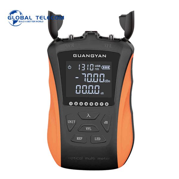 multi function Mini Optical Power Meter , 5 in 1 Opm Power Meter rechargeable