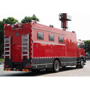 Buy cheap SINOTRUK SITRAK Heavy Duty Fire Vehicle 228 KW With Cooking Utensils from wholesalers