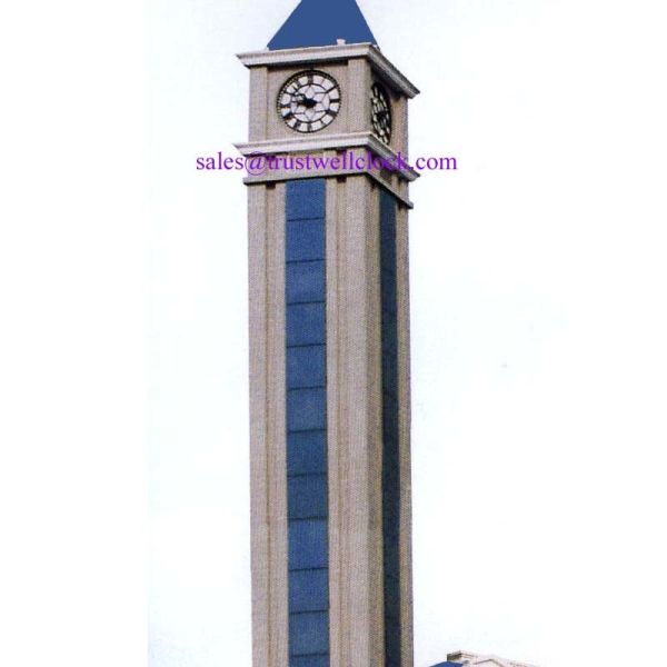 three3 side tower building clocks with GPS satallite synchcronization, - Good