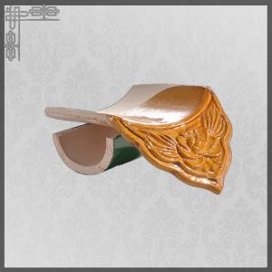 Buy cheap Garden Gazebo Roof Style Ceramic Roof Tiles Chinese Style Glazed from wholesalers