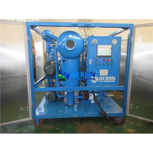 Buy cheap Dust-proof & PLC Type Double Stage High Vacuum Transformer Oil Filtration Machine 6000Liters/Hour from wholesalers