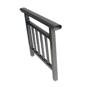 Buy cheap Commercial Galvanized Wrought Iron Deck Railing Metal Awning Balusters from wholesalers
