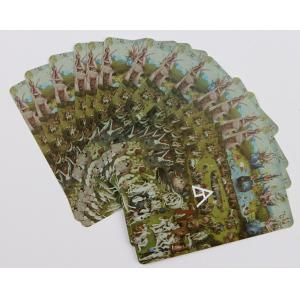 Plastic Playing 0.32mm PVC Poker Cards Matt Laminated