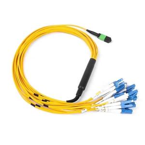 Buy cheap G652D 24 Core Mpo Lc Breakout Cable Singlemode from wholesalers