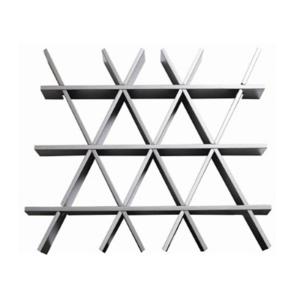 Buy cheap Triangle Shape width 10mm Aluminum Ceiling Grid  Akzo Nobel Coating from wholesalers