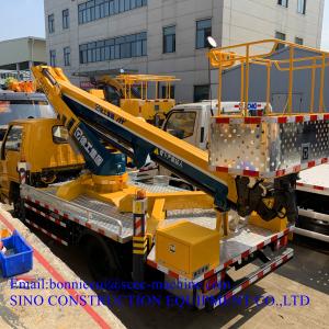 Buy cheap 8 Ton 14m Hydraulic Platform Special Purpose Truck from wholesalers