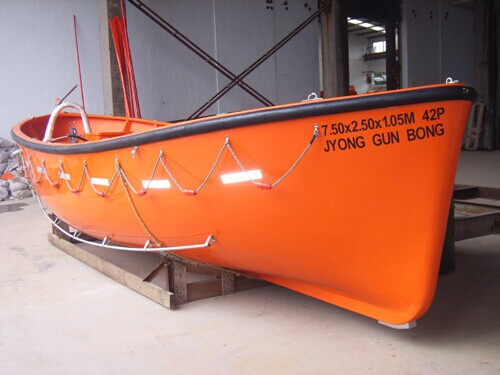 Buy cheap 6 persons open rescue boat lifeboat with diesel engine from wholesalers