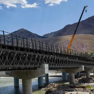 Buy cheap Panel Stand Portable Bailey Emergency Panel Bridges Q345E Lightweight from wholesalers