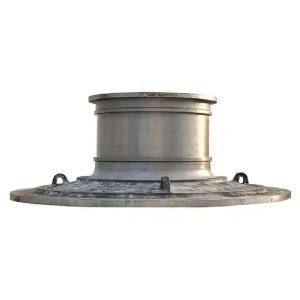 High Manganese Steel Ball Mill End Cover Impact Resistant Plate Design For