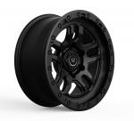 Buy cheap 17X7 4X4 Rims Forged Car Wheels Off Road Matte Black For Toyota 4runner from wholesalers