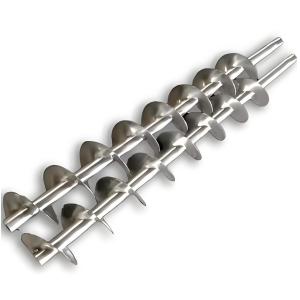 Buy cheap High-Strength Segmented Stainless Steel Spiral Conveyor Blade Shaft from wholesalers