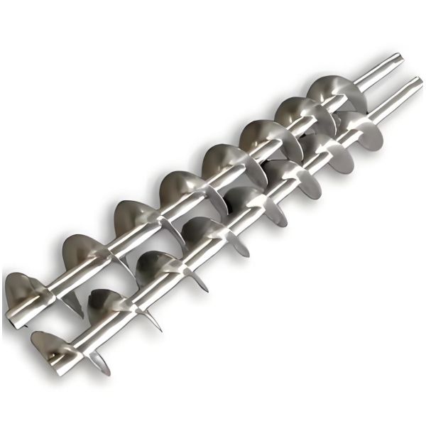 Quality High-Strength Segmented Stainless Steel Spiral Conveyor Blade Shaft for sale