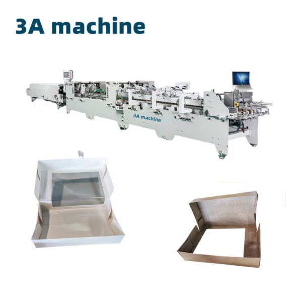 Speed Carton Folding Machine CQT-850 with 14m*1.3m*1.4m Dimensions and 350 m/min