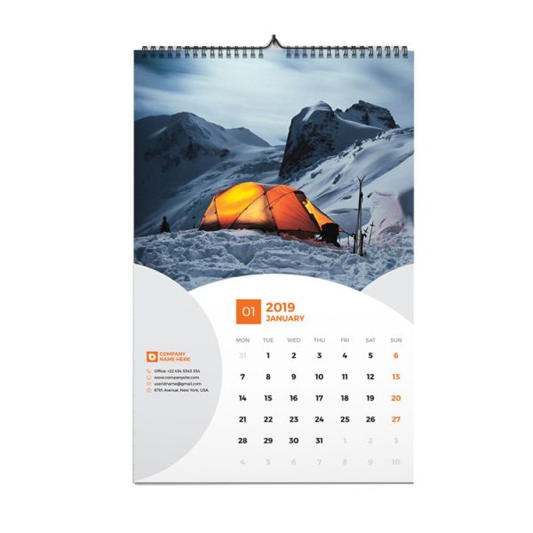 Buy cheap 12 Months Custom Calendar Printing , Full Color Custom Wall Calendars With Hanger from wholesalers