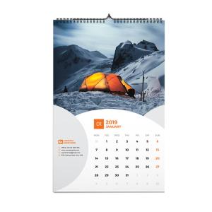 Buy cheap 12 Months Custom Calendar Printing , Full Color Custom Wall Calendars With Hanger from wholesalers