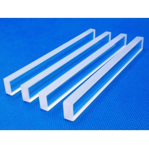 Buy cheap High Temperature Rectangular Heat Resistant Transparent UV Quartz Glass Plate product