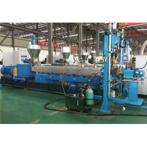 Energy Efficiency Twin Screw Extrusion Granulator Temperature Control Twin Screw