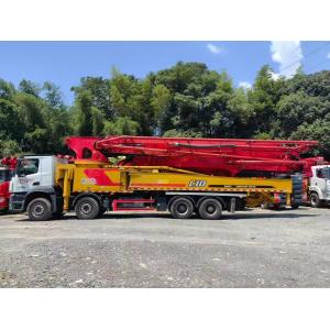 Buy cheap Used SANY Concrete Pump 38m 56m 62m 72m with Benz Chassis and Red from wholesalers