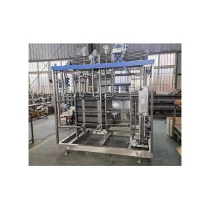 Buy cheap Professional Pasteurizing Function Milk Sterilizing Machine for Beverage Processing from wholesalers