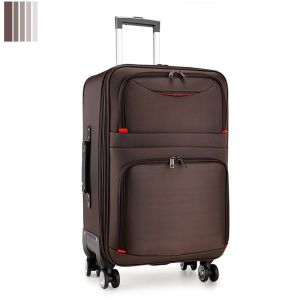 229 Detachable widened version Soft-shell Luggage with Embedded TSA Lock,