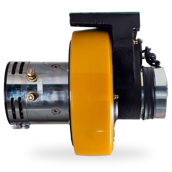 Buy cheap 1.2KW sepex/series motor horizontal DC drive wheel with high torque from wholesalers