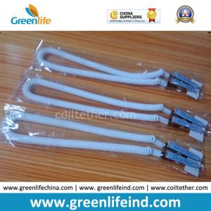 Buy cheap Security Elastic Napkin Coil Tether Holder Blue Spring Clips from wholesalers