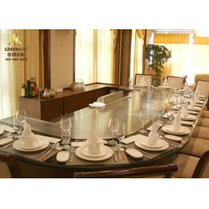 Buy cheap Arch Shape Electromagnetic Teppanyaki Grill Fume Purifier Hibachi Table from wholesalers