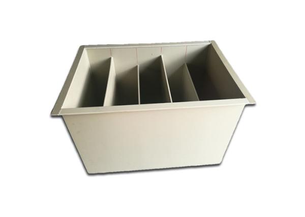 Buy cheap White Customized Welded Paint Collection Tank With Partition For Aquaponics from wholesalers