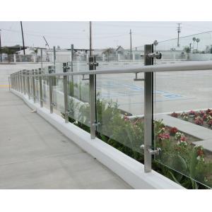 Buy cheap Outdoor Architectural Glass Panels With Polished Edges Transparent from wholesalers