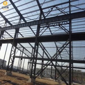Weather Tight Metal Shed Buildings Steel Structure Q235B Q355B With Sandwich