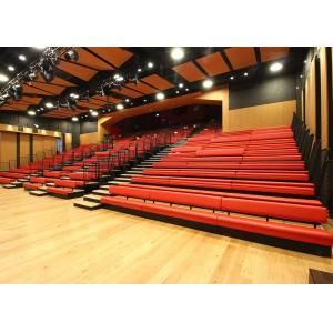 Buy cheap Show Hall Retractable Platform System With Available Backrest / Handrail from wholesalers