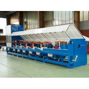 China 15kw Straight Line Wire Drawing Machine For Low Carbon Steel Wire OEM Support on sale