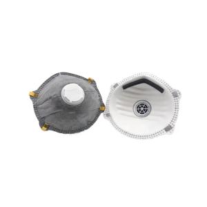 Buy cheap Breathable Valved Dust Mask Dual Point Attachment With High Elasticity Head Strap product