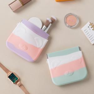 Buy cheap Mini Silicone Cosmetic Bag Washable Odorless Multi Function from wholesalers