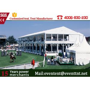 Buy cheap Easy Installation pvc Two Floor Tent White , A Frame Marquee Party Tent With Flooring from wholesalers
