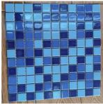 Buy cheap Acid Resistant Glass Marble Mosaic Porcelain Tile 600 X 600mm Customized from wholesalers