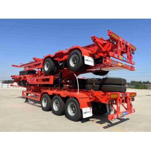 Buy cheap CIMC 3 Axle 20FT 40ft Container Skeleton Trailer Semi Trailer from wholesalers